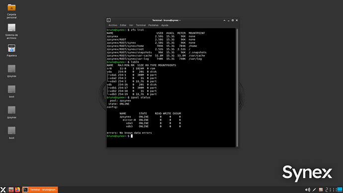 XFCE on server